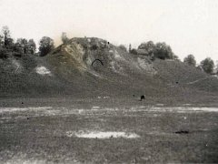 Góra Zamkowa  Zdjęcie z lat 60-tych
