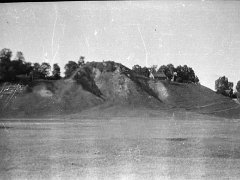 Góra Zamkowa  Erozja. Zdjęcie z lat 60-tych