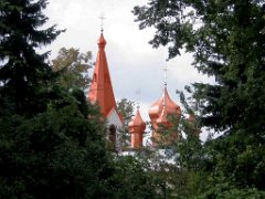 Kopuly cerkwi w Mielniku